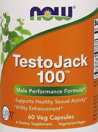 Now Foods: Testojack 100 Male Performance Formula, 60 vcaps