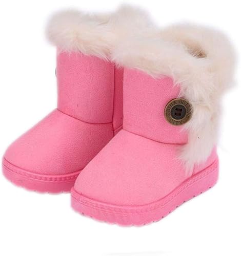 Amazon Candy キャンデイ 女の子 ブーツ 冬 男の子 女の子 ファーストシューズ ソフトスノーブーツ ムートンブーツ 子供靴 ベビーシューズ キッズ靴 歩行サポート 春秋1 3歳 4 6歳 7 12歳 Candy ベビーシューズ
