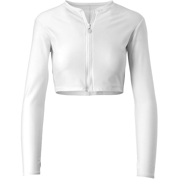 Body Glove Vesta Crop Rashguard con Cierre Frontal, Disponible en