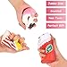 Slow Rising Jumbo SQUISHIES SET PACK of 7 - Cat Bear Donuts, Frappuccino, Popcorn， Ice Cream X2 & Donuts X2, Kawaii Squishy Toys or Stress Relief Toys PLUS BONUS Sticker Come With the Squishy for Gift