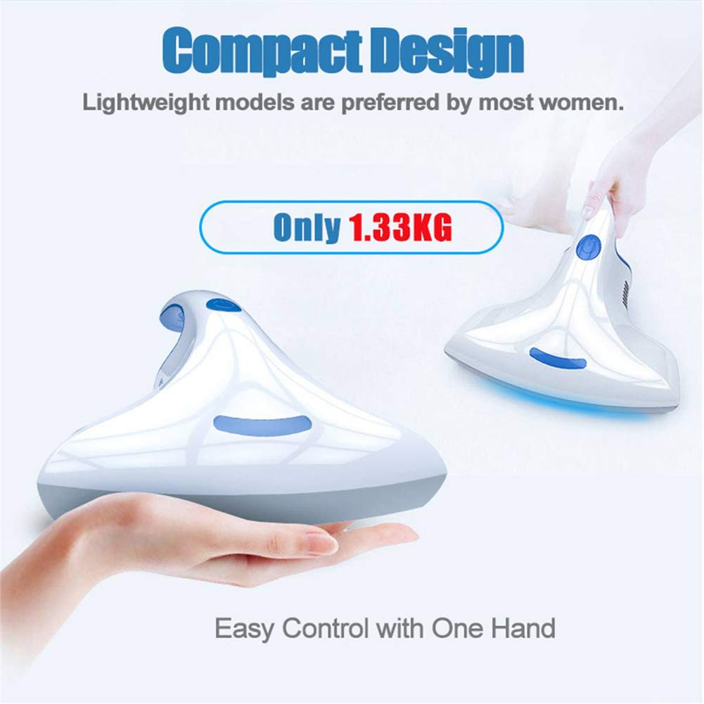 AOMITES Handheld Aspirapolvere UV Luce Sterilizzatore 10 kPa Potente  Aspirazione Efficacemente Pulito Polvere Acari nel Materassi Cuscini Divani  e Tappeti Tende Aspirabriciole e aspirapolvere portatili Casa e cucina  berjaya.edu.my