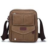 Small Vintage Canvas Shoulder Bag Messenger Bag