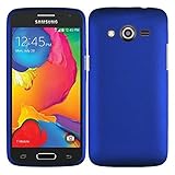 Samsung Galaxy Avant Case, HRWireless SM-G386T Rubberized Cover Case compatible with Samsung Galaxy Avant, Blue