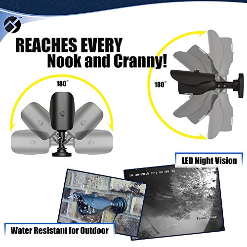 Best-Vision-16CH-4-in-1-HD-DVR-Security-Camera-System-1TB-HDD-16pcs-1080P-Lite-High-Definition-Outdoor-Cameras-with-Night-Vision-DIY-Kit-App-for-Smartphone-Remote-Monitoring