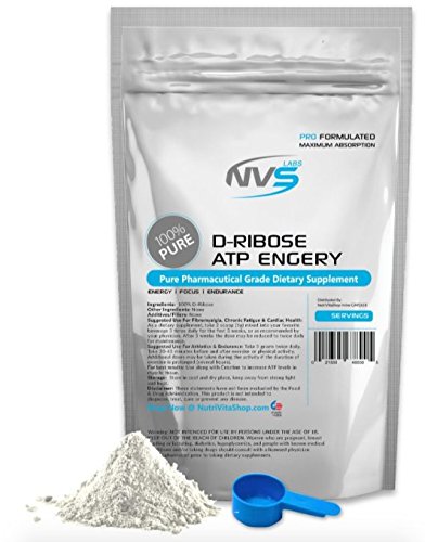 NVS Labs D-Ribose Powder 100% Pure USP Grade (1000 grams (2.2lbs))