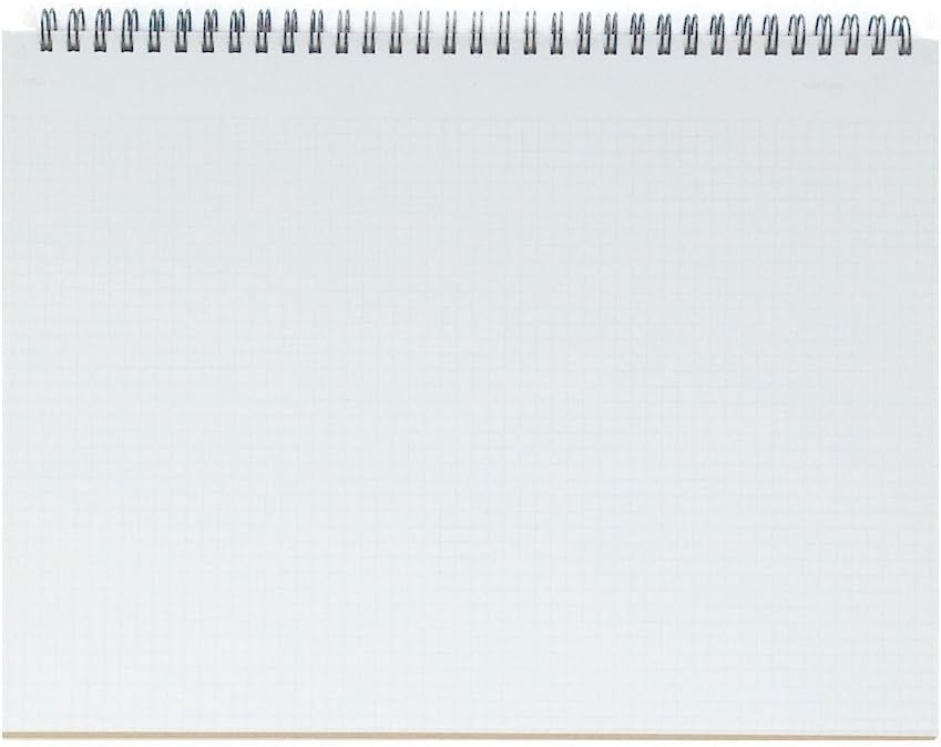 MNEMOSYNE A4 5 mm Notebook - Grid, black, 8.66 inches x 11.69 inches (squared), N180A - Image 4