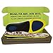 Insoles for Men's Work Boots with Extra Cushion - Full Length - Memory Foam - Comfort Orthotic - Replacement Inserts with Adaptive Arch and Gel Insert (Men's US 10.5-12)