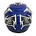 MMG Full Face Street Bike Helmets DOT - Comes with Clear Shield and Smoked Shield – Model 21 Blue, Large