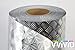 Industrial Utility Diamond Plate Metallic Chrome Finish Vinyl Wrap 17.8