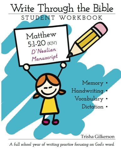 Write Through the Bible: Matthew 5:1 - 20 KJV Manuscript