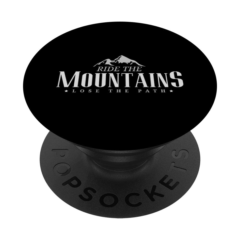 Trail Riding Mountain Biking Outdoors PopSockets PopGrip: Swappable Grip for Phones & Tablets