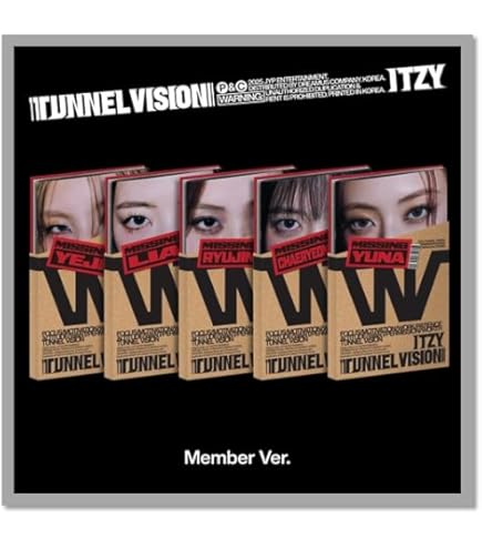 Amazon.com: IT'ZY Tunnel Vision [Photo Projection Ver.] 11th Mini