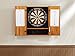 Viper Metropolitan Solid Wood Sisal/Bristle Steel Tip Dartboard Cabinet: Cabinet Only (No Dartboard), Oak Finish