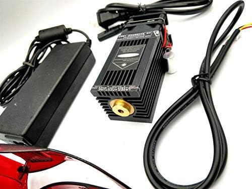 SAMlaser High Powe True 10W 10000mw 445nm 450nm focusable blueLaser Module Laser Engraver Part DIY Laser Head withPWM/TTL