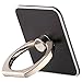 Saiker Cell Phone Grip Ring Holder Stand - Finger Holder Kickstand for Universal Smartphone - iPad iPhone 6 6s 7 7s Plus Samsung Galaxy S6 S7 Note Tablet - Black
