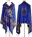 YXJDress Women' Silk Butterfly Reversible Pashmina Shawl/Scarf/Wrap/Stole