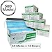 3-Ply Disposable Earloop Face Mask for Professional Medical, Dental, Salon Use (500 Masks / 10 Boxes, BLUE)