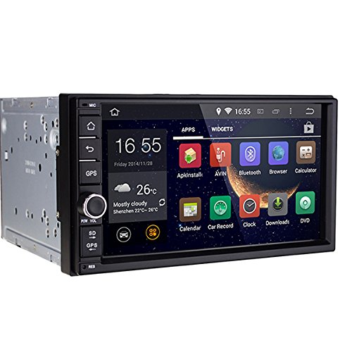 Buy HitCar 7 inch HD 1024x600 Multi Touch 2 Double DIN Android Car Dash
