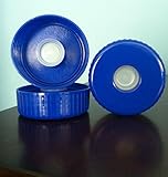 No spill reusable SCREW ON top water bottle caps 55 mm (Bag of 2)