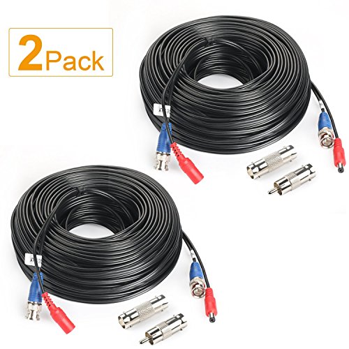 2Pack-BNC-Vedio-Power-Cable-Pre-Made-Al-in-One-Camera-Video-BNC-Cable-Wire-Cord-for-Surveillance-CCTV-Security-System-With-ConnectorsBNC-Female-and-BNC-to-RCA