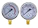 Low and High Pressure Gauges for Acetylene Regulator - 2.5 inches (PAIR)