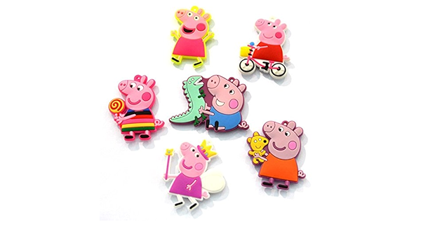 GRT Peppa Pig imán para nevera de animación para niños, imán ...