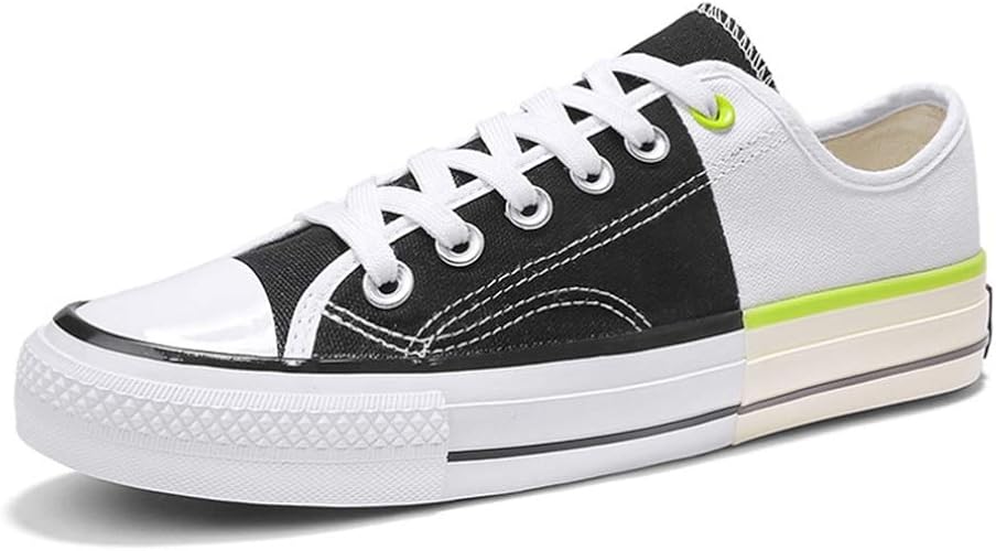 Amazon Yj6x 軽量 スニーカー キャンバス メンズ カジュアル 26 0cm レースアップシューズ 大きいサイズ ブラック 紳士靴 滑り止め 通気 カジュアルシューズ オシャレ メンズスニーカー レースアップ シューズ ウオーキングシューズ ジュニア レースアップシューズ