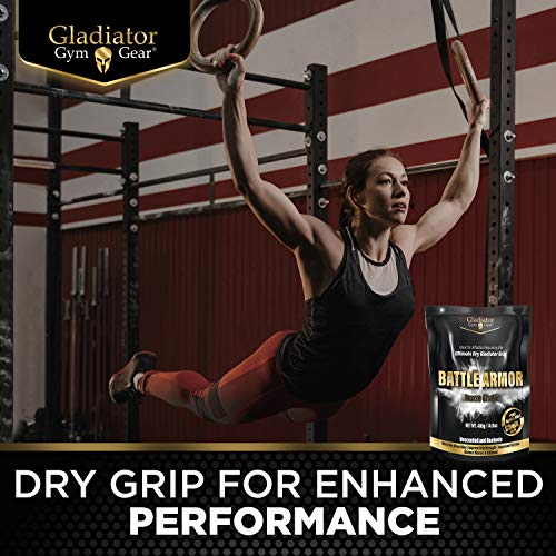 Gym Chalk For Weightlifting, Rock Climbing Chalk, Refillable Chalk Ball, 400 Grams, 14oz Magnesium Carbonate Gymnastics Chalk Powder, Weight Lifting Chalk, For Dry Hands Pole Grip, Workout Chalk (400)