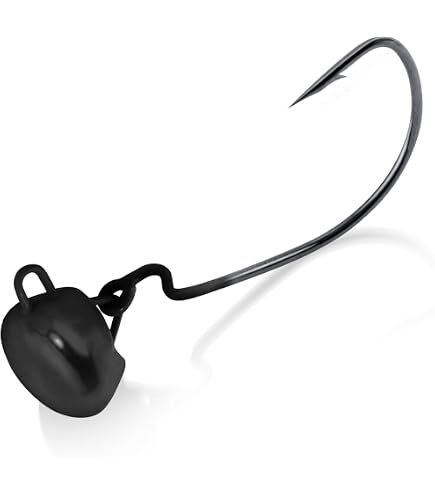 VMC Swinging Ned Rig Jig Tête Plombée Vert Citrouille 5,3g - Lot De 3