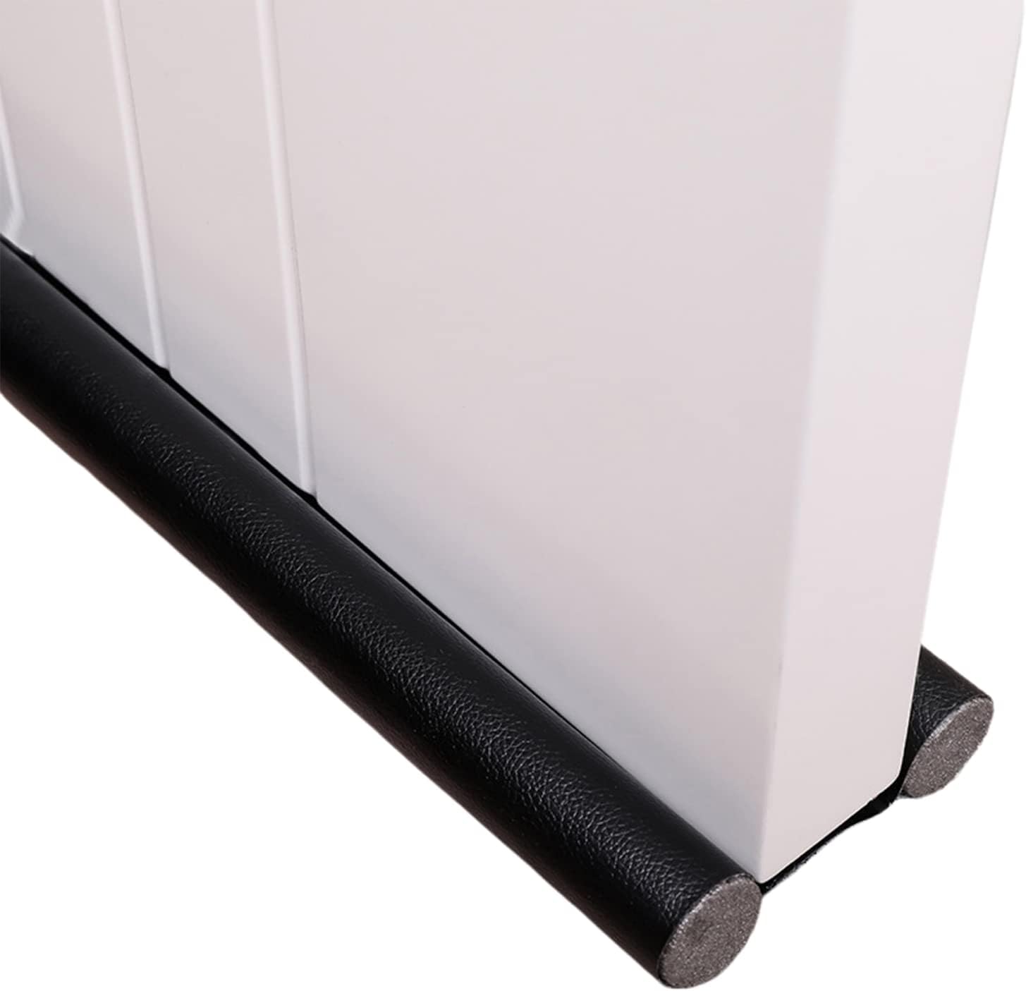 Draft Stoppers - BestAlice Door Draft Stoppers, 36 Inch Under Door Noise Blocker Sound Proof Draft Guard for Bottom of Doors Seal, Adjustable Bottom of Doors Seal Gap Reduce Wind, Light, Cold Air, and Noise, Black