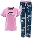 Lazy One Women's Pink Pajama Set Pasture Bedtime