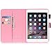 iPad Mini Case, Mini 2/3/4/5 Case, Dteck Slim Folio Stand Premium PU Leather Wallet Smart Auto Sleep/Wake Cover for iPad Mini 5th Generation/Mini 4/Mini 2/Mini 3/Mini 1, Pink Owl