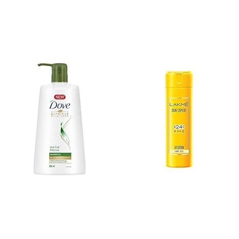 Dove Hair Fall Rescue Shampoo 650ml Lakme Sun Expert Spf 24 Pa