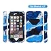 Iphone 6 Case, Aceguarder® New Hot [Shockproof] [Light Weight] [Rainproof] Extreme Duty Screen Protector Cover Case with Stand for Iphone 6 4.7 Inch (Navy/black)