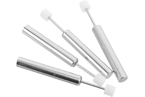 ABOOFAN 4pcs Universal Trash Can Lid Damper Replacement Soft-Close Mechanism Hydraulic Piston for Kitchen Garbage Can