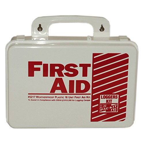 PacKit by First Aid Only 5217 85 Piece Weatherproof Plastic Loggers