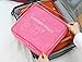 Travel Bag,Mossio 7pcs Luggage Pouch Lightweight Compact Trip Gears Dark Pink