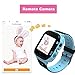 Kids Smart Watch GPS Tracker Phone Watch for Boys Girls - Touchscreen Camera 2 Way Call Voice Chat SOS Alarm Clock Anti Lost Flashlight Game Sports Outdoor Smartwatch Bracelet Cellphone Wrist Watch