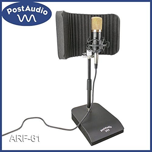 Post Audio ARF-61 Vocal Booth with Isolated Shock Mounted Desk Stand