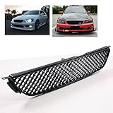 ModifyStreet Black ABS Plastic Mesh Sport Grill JDM Altezza Honeycomb Style for 01-05 Lexus IS300