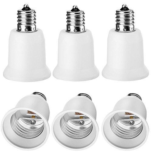 E17 to e26 e27 socket adapter 6-pack jackyled chandelie…