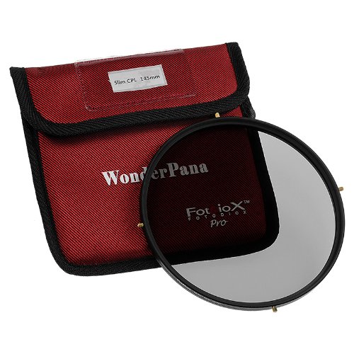 Fotodiox Pro 145mm Slim Circular Polarizer (CPL) Filter - Pro1 CPL Filter (works with WonderPana 145 & 66 Systems)