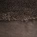 Furhaven Orthopedic Dog Bed for Large/Medium Dogs w/ Removable Bolsters & Washable Cover, For Dogs Up to 55 lbs - Plush & Velvet L Shaped Chaise - Sable Brown, Large