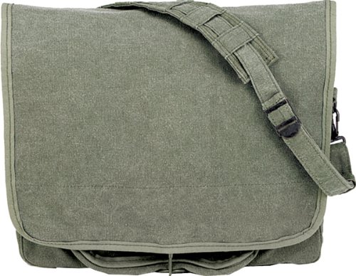 Rothco classic paratrooper shoulder bag olive