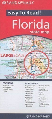 Rand McNally State Map: Florida