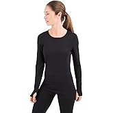 Terramar Women's Cloud Nine 4-Way Stretch Brushed Scoop