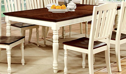 Furniture of America Pauline Cottage Style Dining Table