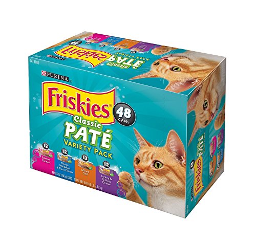 Purina Friskies Classic Pate, Variety Pack (5.5 oz, 48 Count.) - //medicalbooks.filipinodoctors.org