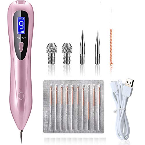 Yansu Skin Tag Portable Skin Care 10-Level Adjustable Eraser with LCD