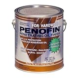Penofin Deep Penetrating Oil Treatment for Exotic Hardwood Exterior, Wood Stain Natural Finish (1 Gallon)